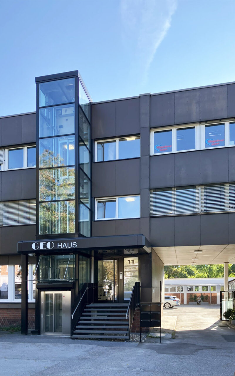 Geo Haus Frontansicht